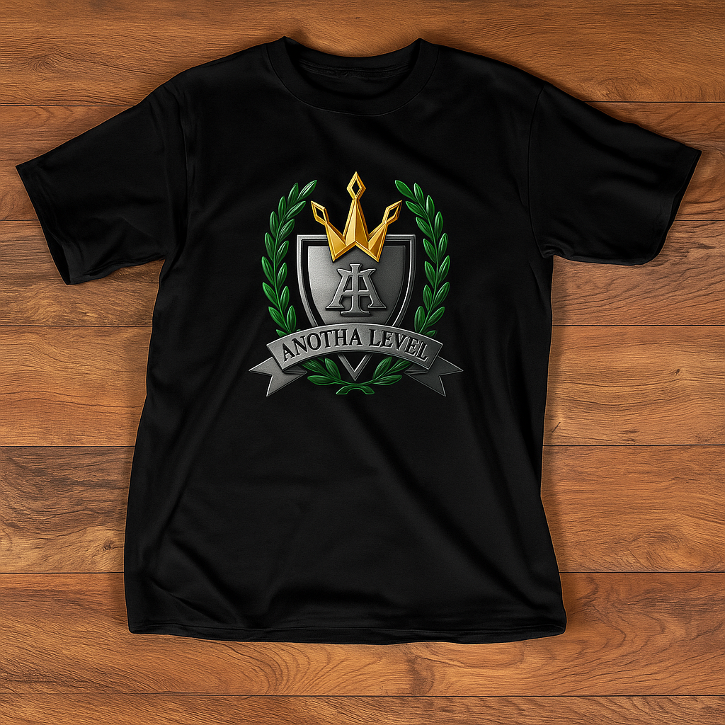 New Deluxe 3D Logo Anotha Level T Shirt