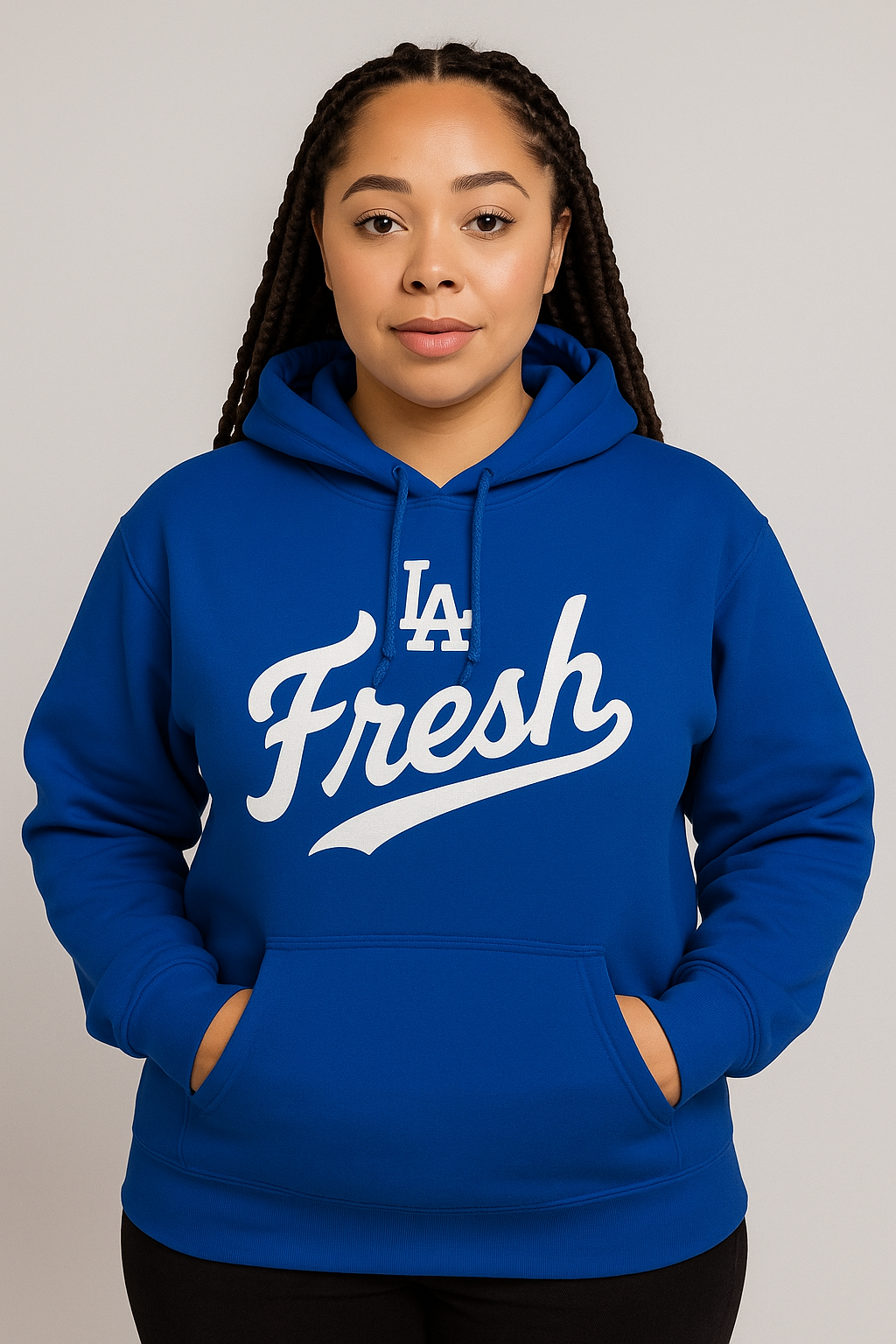 La Fresh Blue Hoodie