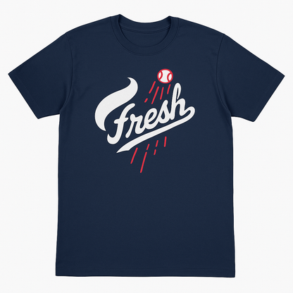 LA Fresh Dodger Inspired Limited Edition T shirt (Navy Blue)